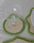 Braided Small Coasters / Colours