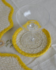 Braided Small Coasters / Colours