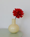 Collo Colourful Glass Vase / Vanilla