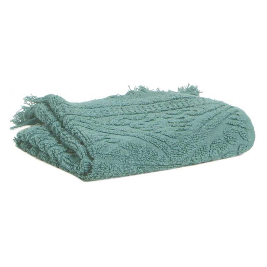 Zoe Large Bath Towel / Vert de Gris