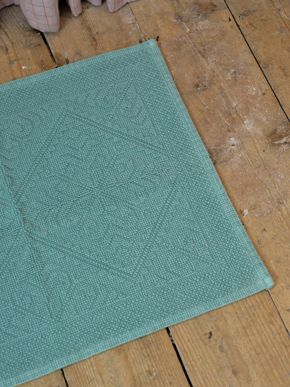 Enzo Cotton Bath Mat / Grey Green
