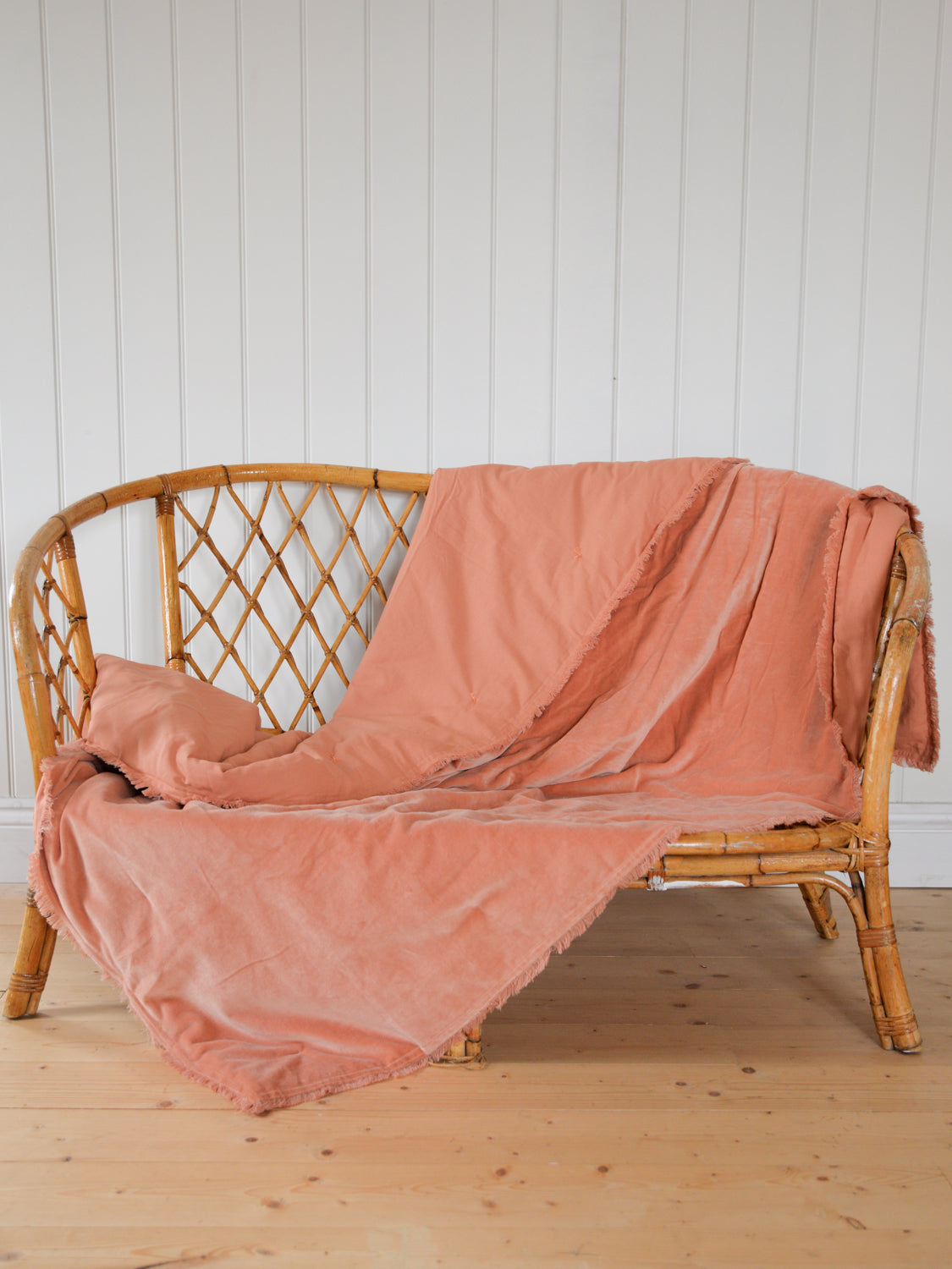 Fara Cotton Velvet Duvet 135 x 200 / Dragée