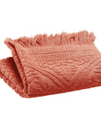 Jacquard Guest Towel / Sienna