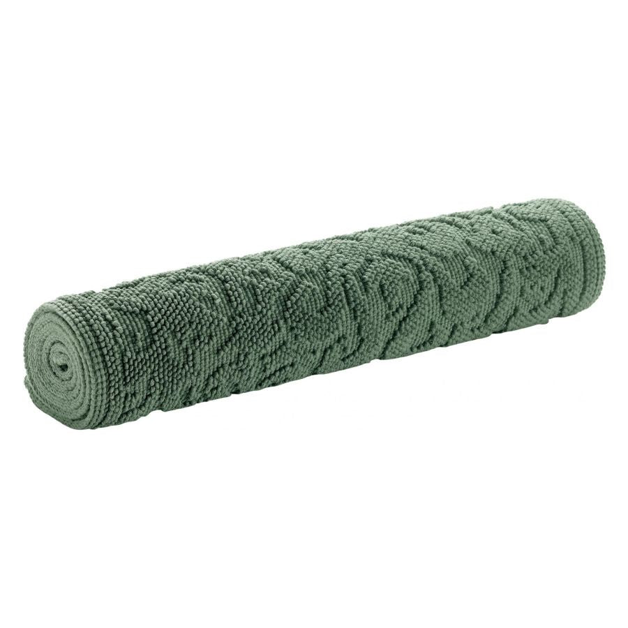 Enzo Cotton Bath Mat / Thyme Green
