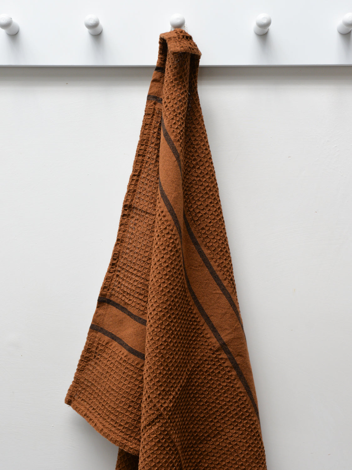 Recycled Tea Towel / Caramel