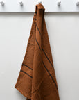 Recycled Tea Towel / Caramel