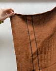 Recycled Tea Towel / Caramel