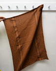 Recycled Tea Towel / Caramel