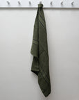 Recycled Tea Towel / Olive