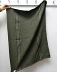 Recycled Tea Towel / Olive