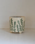 Haga Glazed Plant Pots Green / Various Sizes