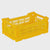 Mini Folding Crate / Yellow