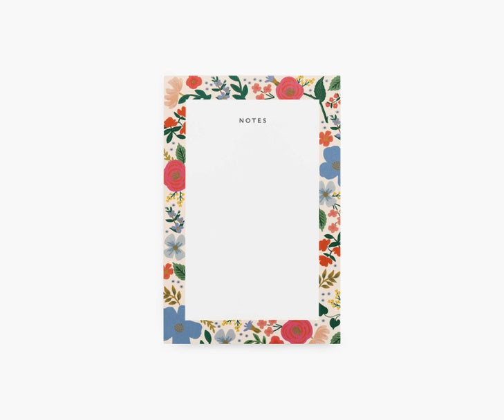 Wild Rose Notepad