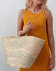 Bohemia Market Basket in Medium with Short Handle