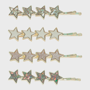 Sparkly Star Clips