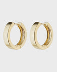 Pilgrim Create Recycled Hoop Earrings in Gold