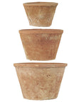 Red Clay Terracotta Plant Pots