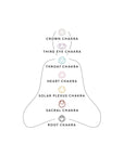 Quartz Chakra Crystal Gold Hoop Earrings