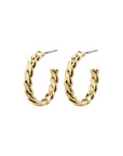 Pilgrim Kalila Twirl Hoop Earrings