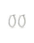 Pilgrim Cece Twist Hoops (Small)