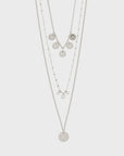 Pilgrim Carol 3-in-1 Layered Necklace in Gold or Silver