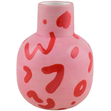 Load image into Gallery viewer, Rosita Pink Leopard Print Vase