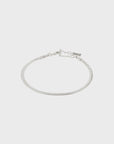 Joanna Flat Snake Chain Bracelet in Gold or Silver
