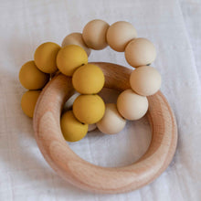 Load image into Gallery viewer, Blossom and Bear Silicone and Wooden Teething Toys