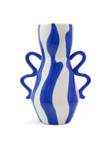 Luis Vase Bold and Blue