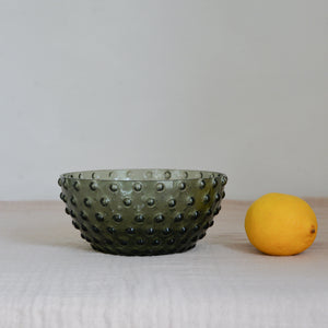 Hobnail Glass Bowls / Colours