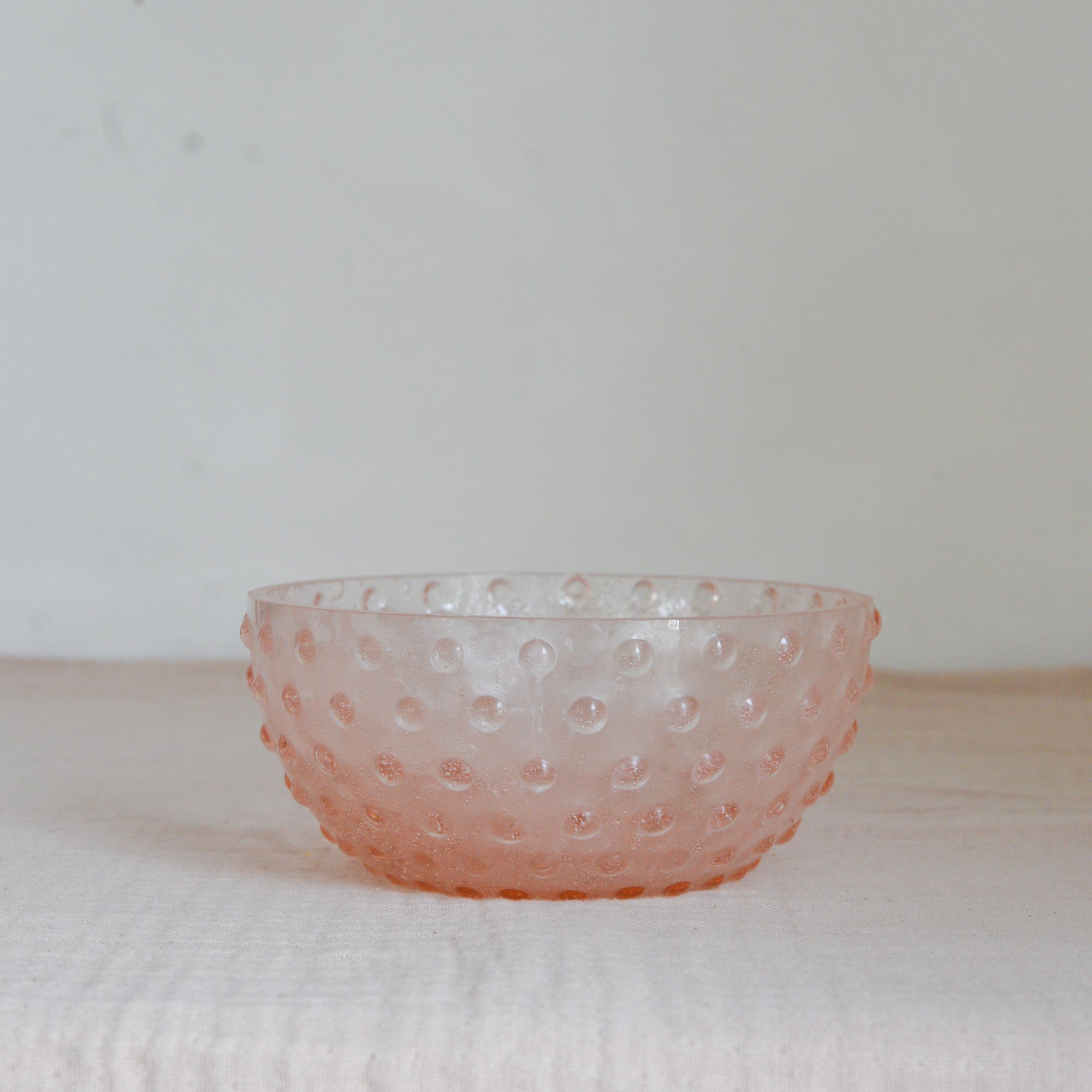 Hobnail Glass Bowls / Colours