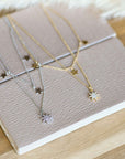Big Metal London Sienna Row of Stars Necklace in Various
