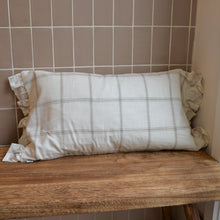 Load image into Gallery viewer, Alma Rectangle Grid Cushions / 35 x 65cm