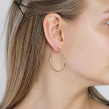 Load image into Gallery viewer, Layla Gold Plated Hoop Earrings