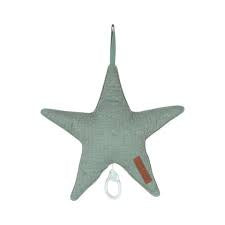 Olive Star Shaped Music Box