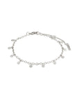 Panna Silver Plated Small Charm Bracelet