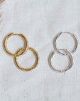 Pilgrim Ariella Hoop Earrings in Gold or Silver