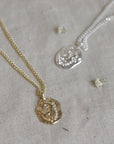 Pilgrim Jola Crystal Coin Necklace