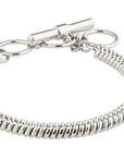Pilgrim Belief Snake Chain Bracelet silver plated
