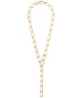 Precious Gold Open Curb Link Necklace