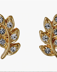 Pilgrim Imogen Gold Plated Earrings with Crystals