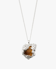 Rhythm Recycled Pendant Necklace/ Gold and Silver