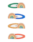 Mimi and Lula Natural Rainbow Clic Clac Hair Clips