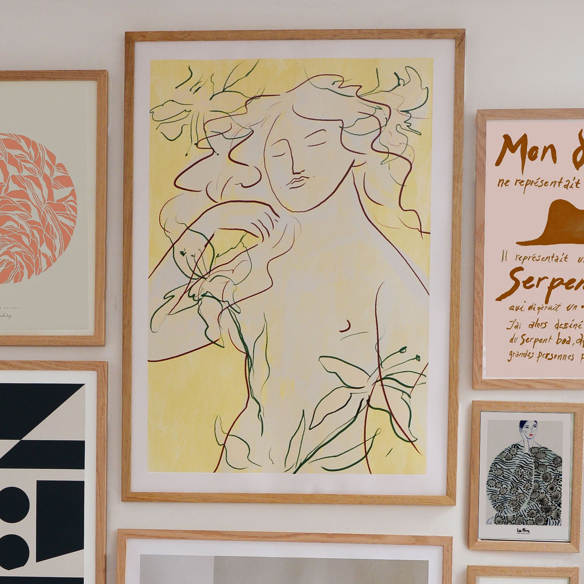 'Sense' Art Print by Garmi in 50x70