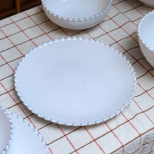 Load image into Gallery viewer, Pearl White Salad Plate 22cm