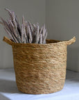 Natural jute basket
