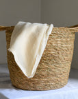 Natural jute basket