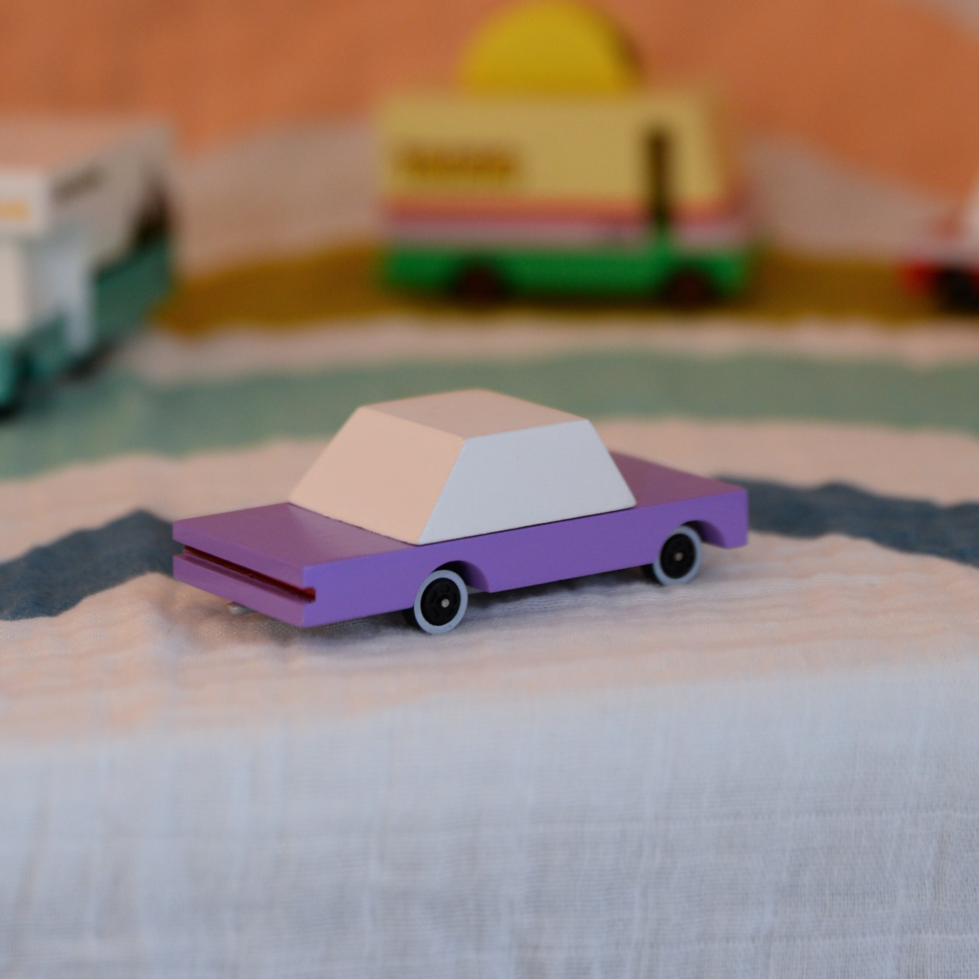 Candylab Wooden Car Toys in Various