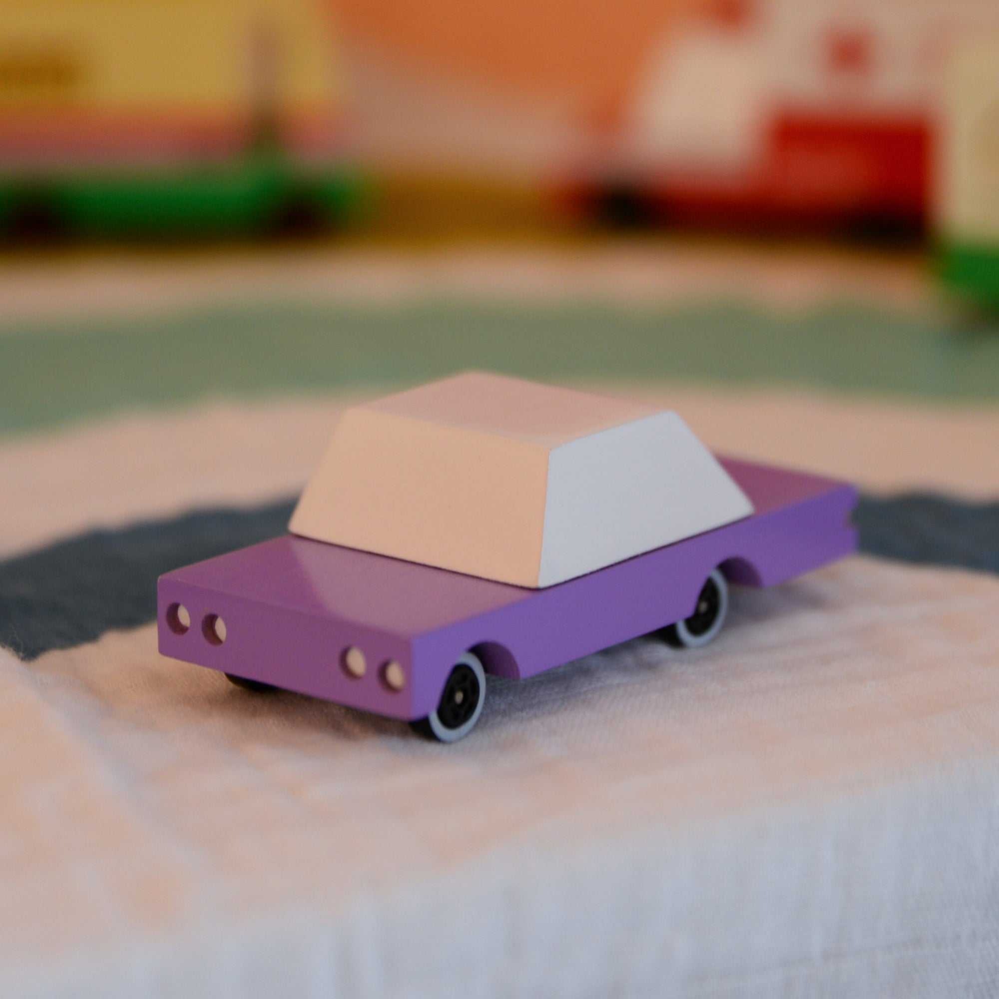 Candylab Wooden Car Toys in Various