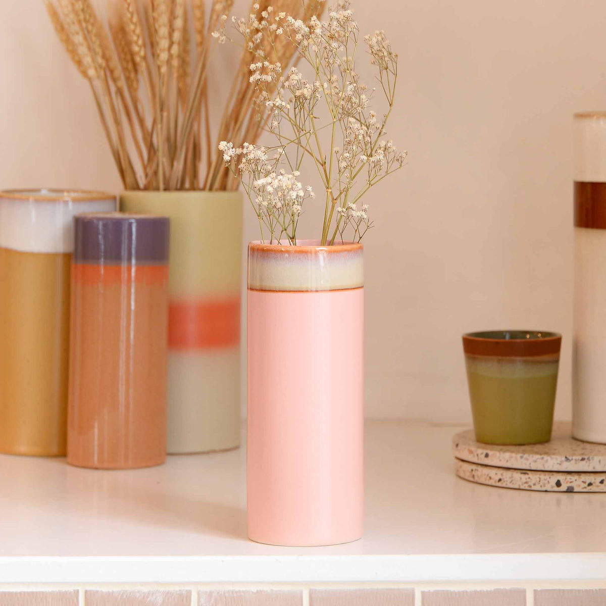 HKliving 70s Ceramic: Vase / Styles – Mon Pote